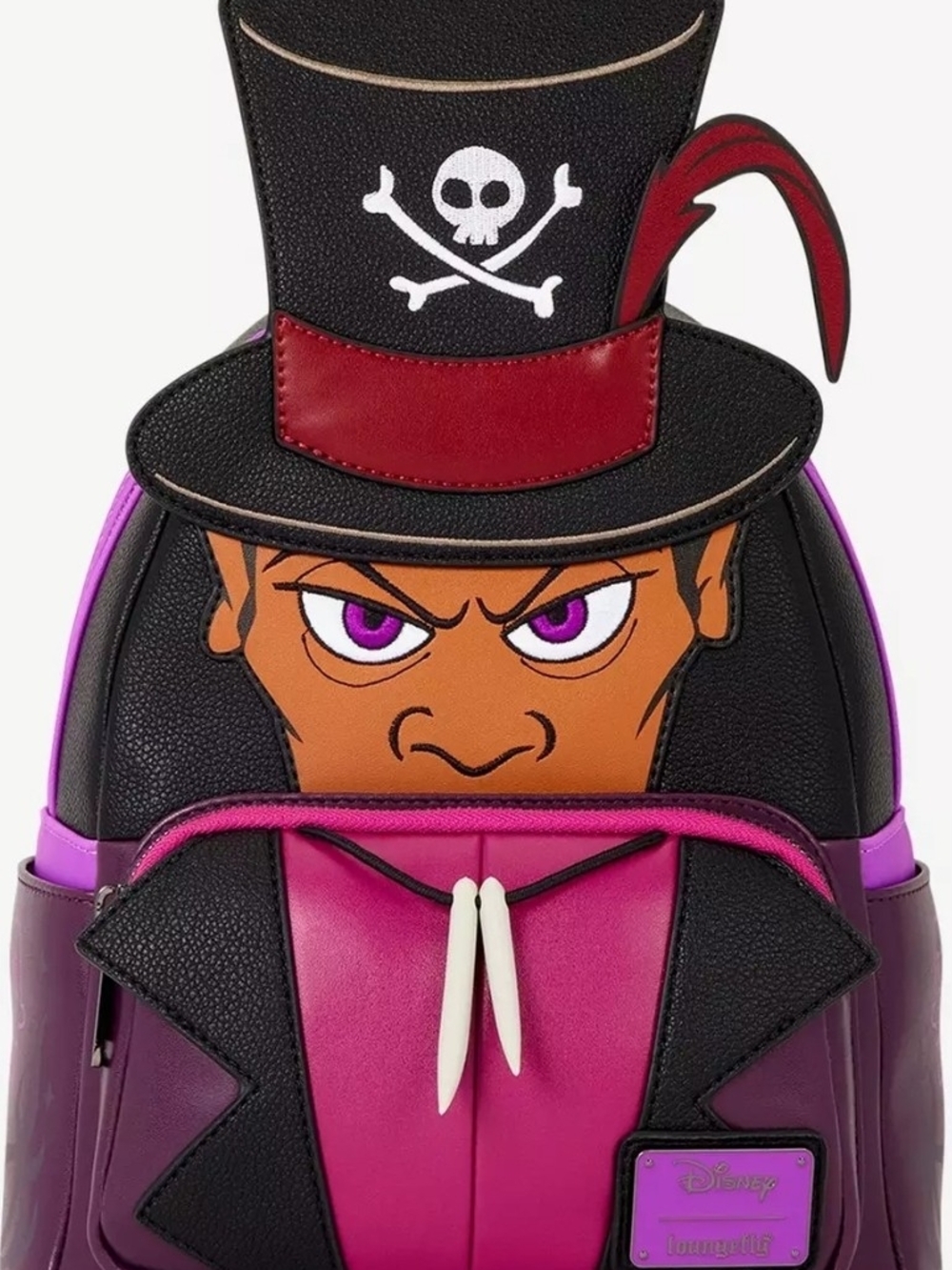 Loungefly The Princess And The Frog Dr Facilier Cosplay Mini Backpack. Nwt